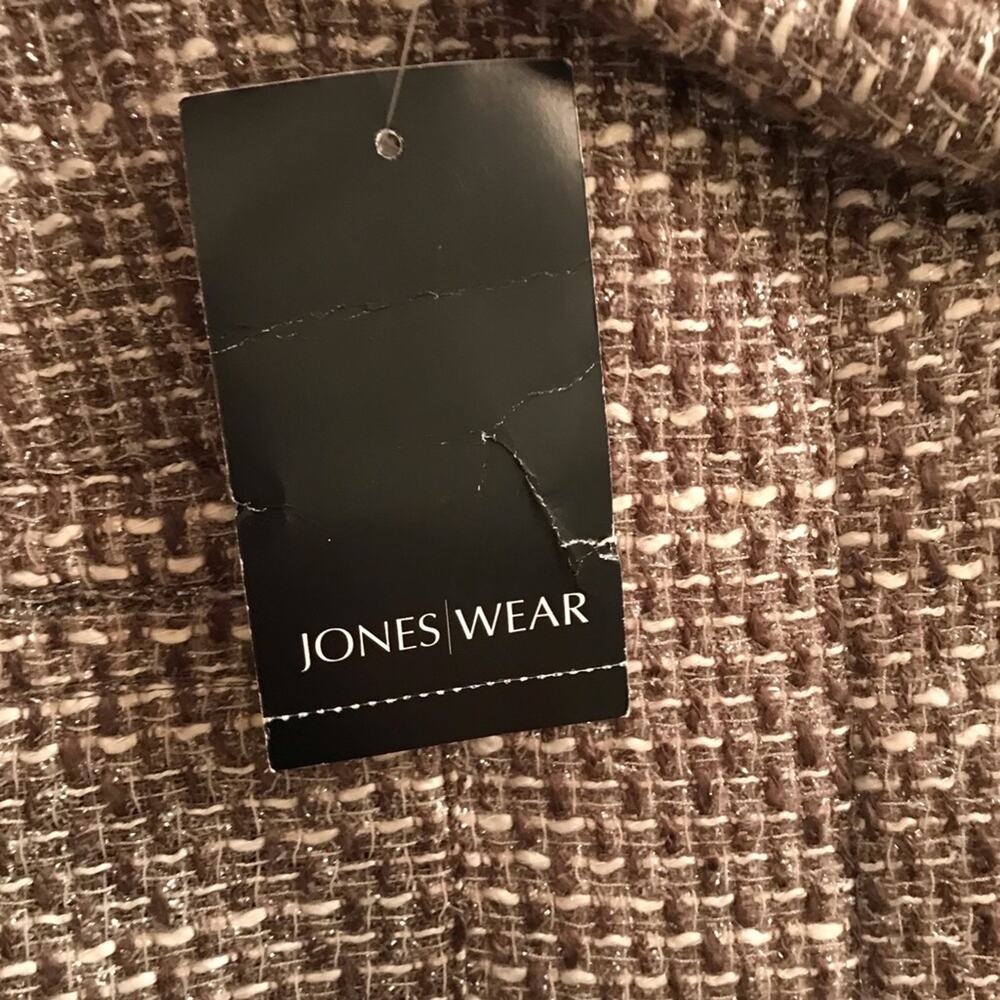 Jones Wear Seville Amaretto Jacket Zip Size 4 - Picture 3 of 6